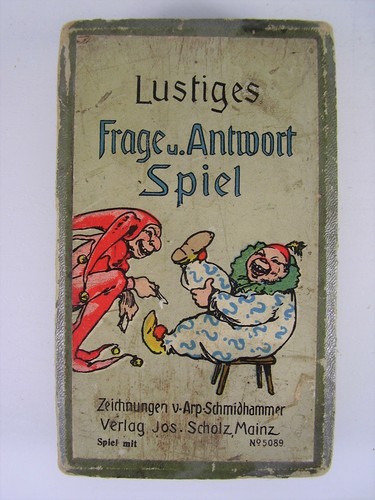 Antikes seltenes frage - frage, und