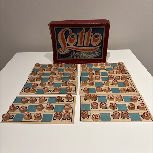 Antikes lotto spiel 1930er - antikes,