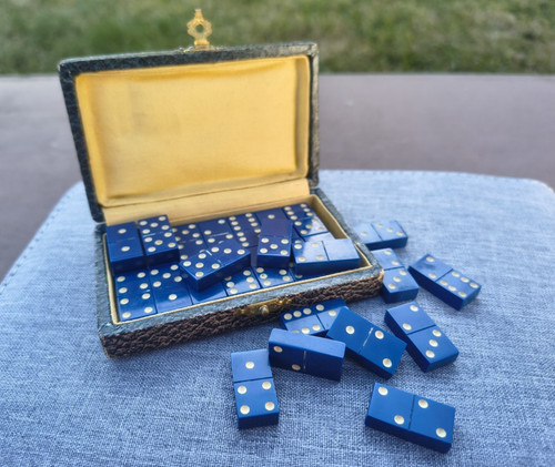 Art deco 1930er blau - art,