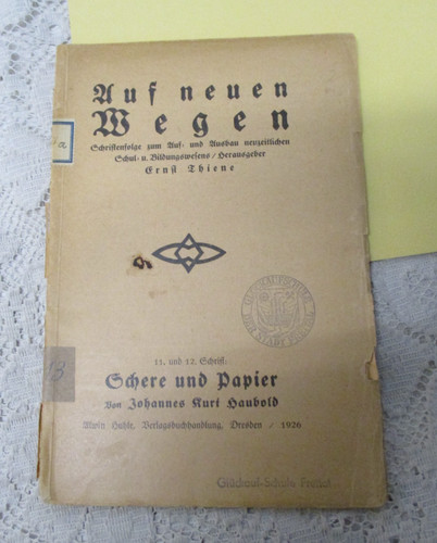 1926 auf neuen wegen - auf,