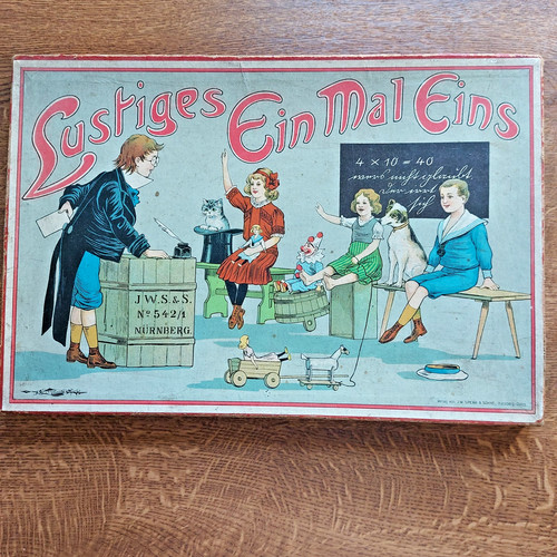 Rechenlernspiel von 1900