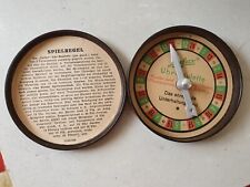 D.R.G.M. kleines UHR-Roulette